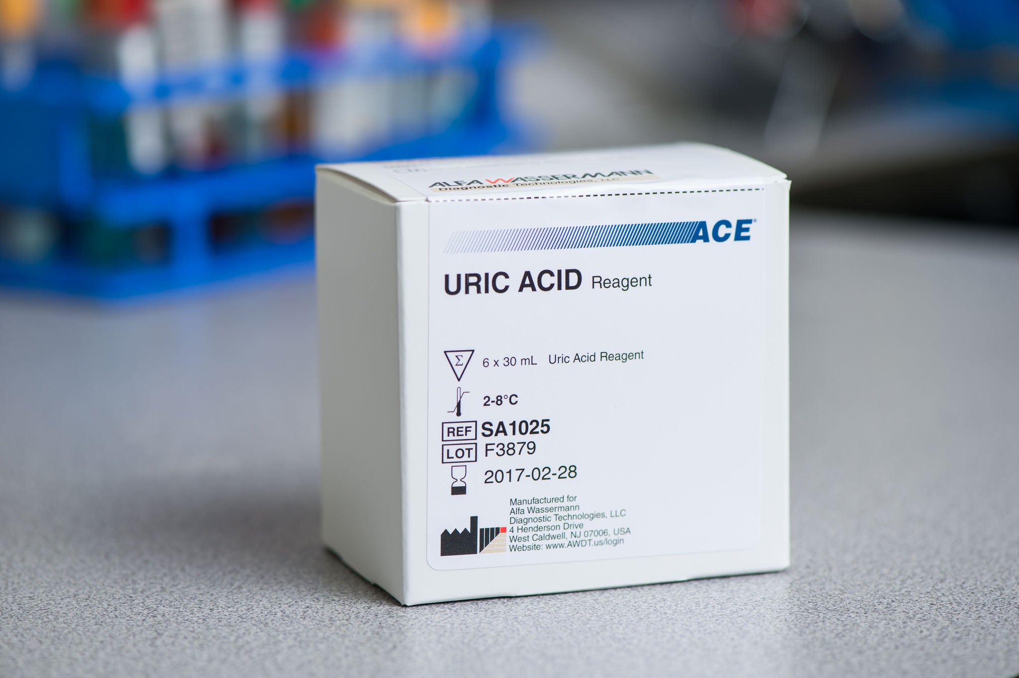 General Chemistry Reagent ACE® Uric Acid 800 Tests