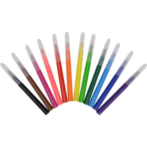 Airbrush Pen Refill Markers, Compatible With Pen #00848, Set of 12