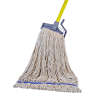 Hillyard, High Performance, Extra Large, Looped-End, 1.25" Headband, Blend, Natural, Wet Mop