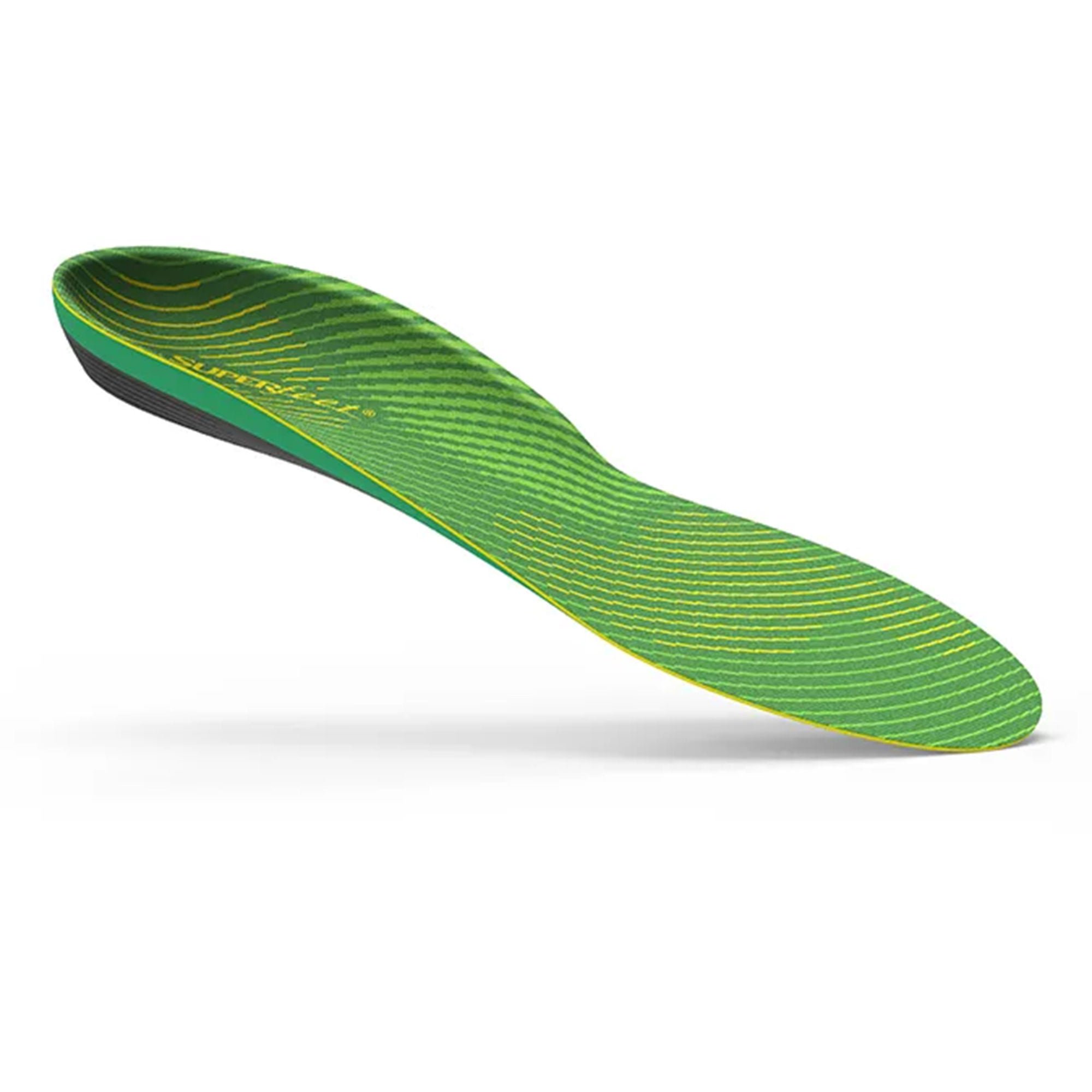 Superfeet INSOLE, RUN SUPP LOW ARCH V2 EMEN 9.5-11/WMN 10.5-12