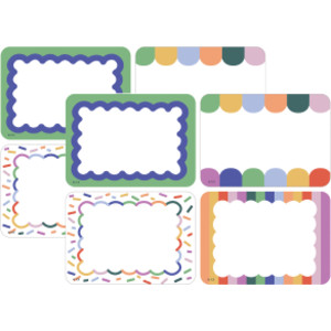 2-Pack Color Crush Name Tags/Labels-Multi-Pack