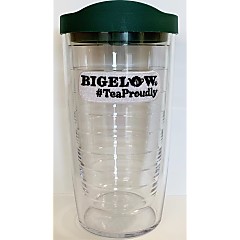 Bigelow #TeaProudly Tervis Tumbler with Green Lid