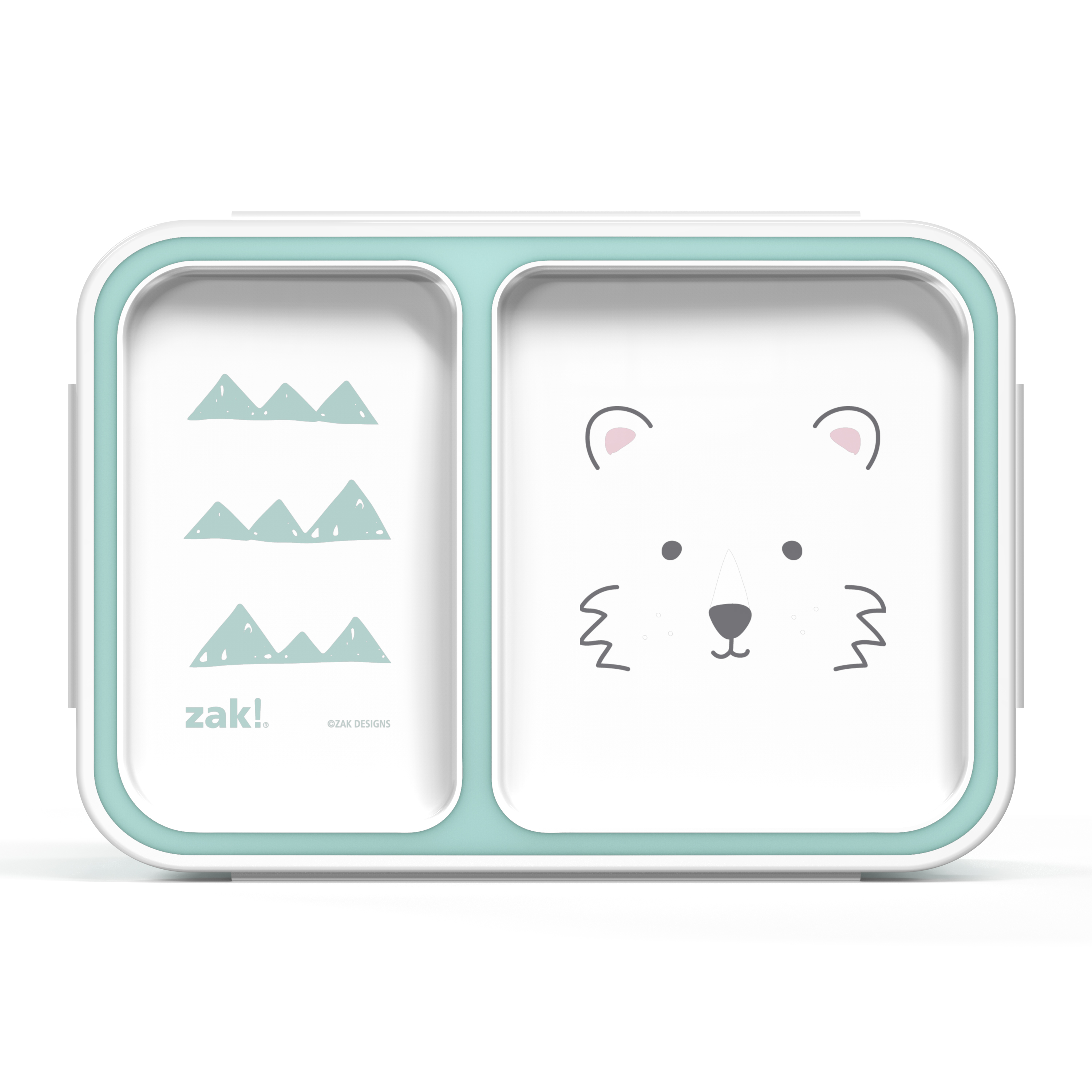 Soft Lines Dual-compartment Reusable Bento Box, Teddy Bears slideshow image 1 Soft Lines Dual-compartment Reusable Bento Box, Teddy Bears slideshow image 1