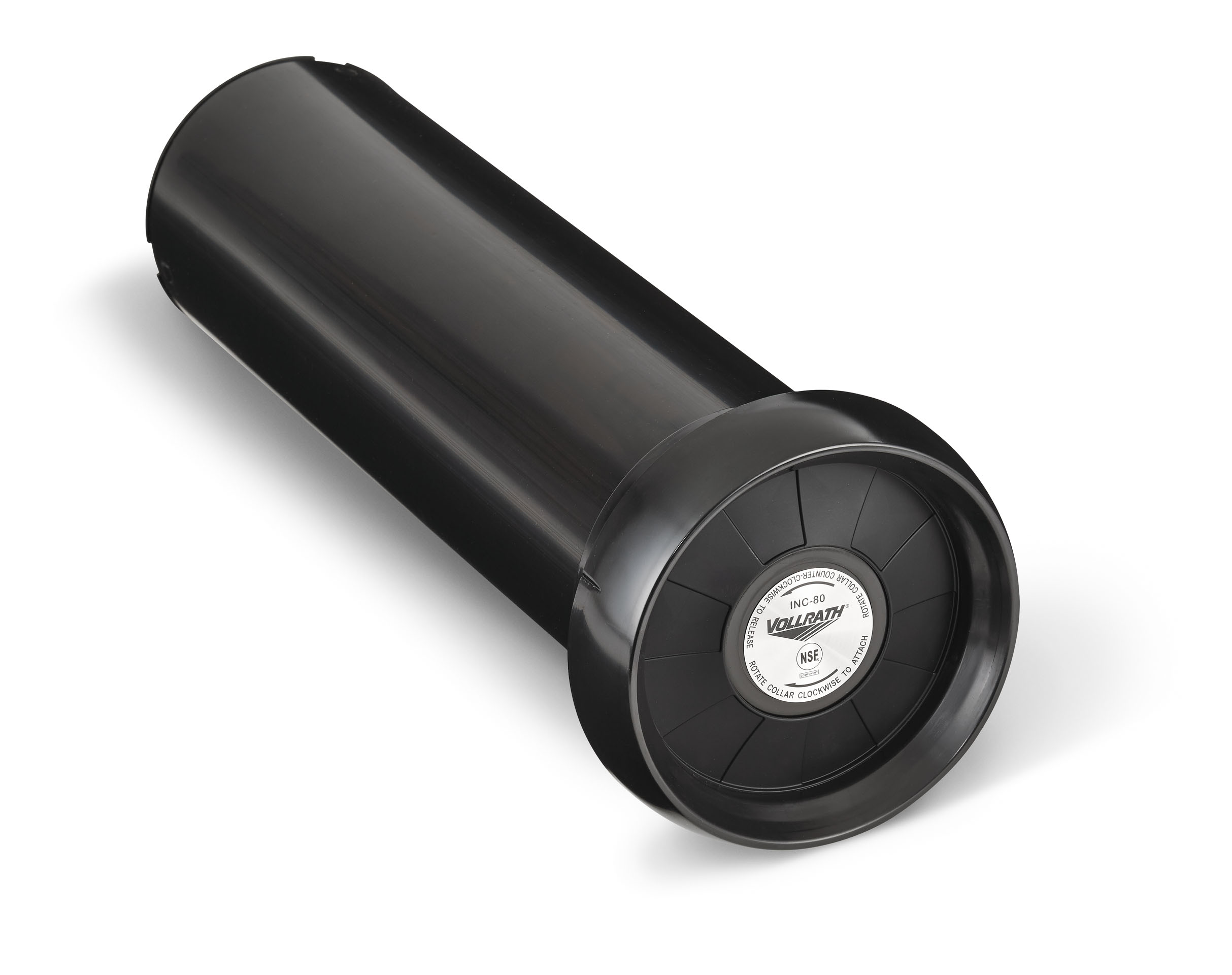 23inchdeep incounter adjustable gasket cup dispenser in black