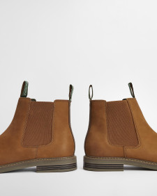 Farsley Chelsea Boots Dark Tan