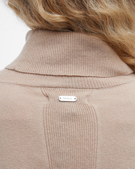 Maglione Shelby a collo alto con risvolto