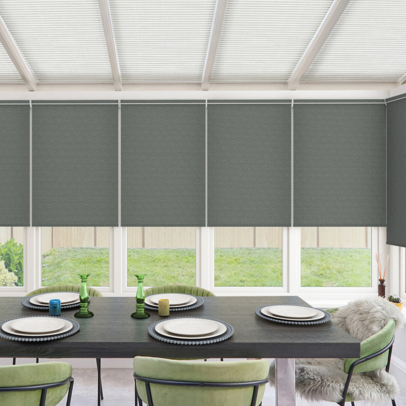Hattie Slate Roller Blind