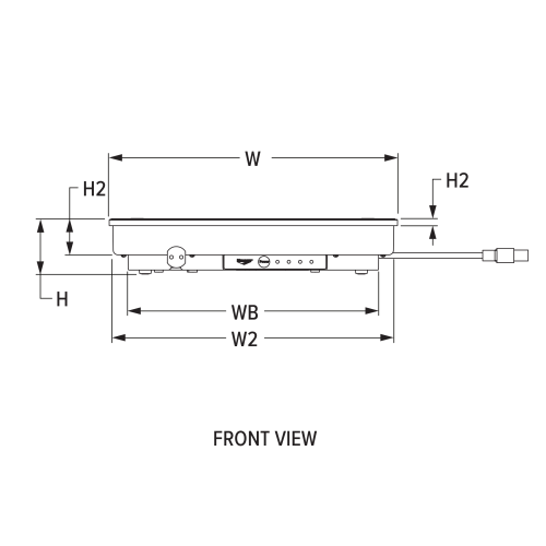 Engineering front view