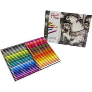Pastel Pencils, Assorted Colors, Set of 48