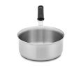 1 ½-quart Tribute® 3-ply saucepan and silicone handle