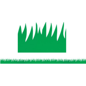Green Grass Border, 12 Strips/36 Feet