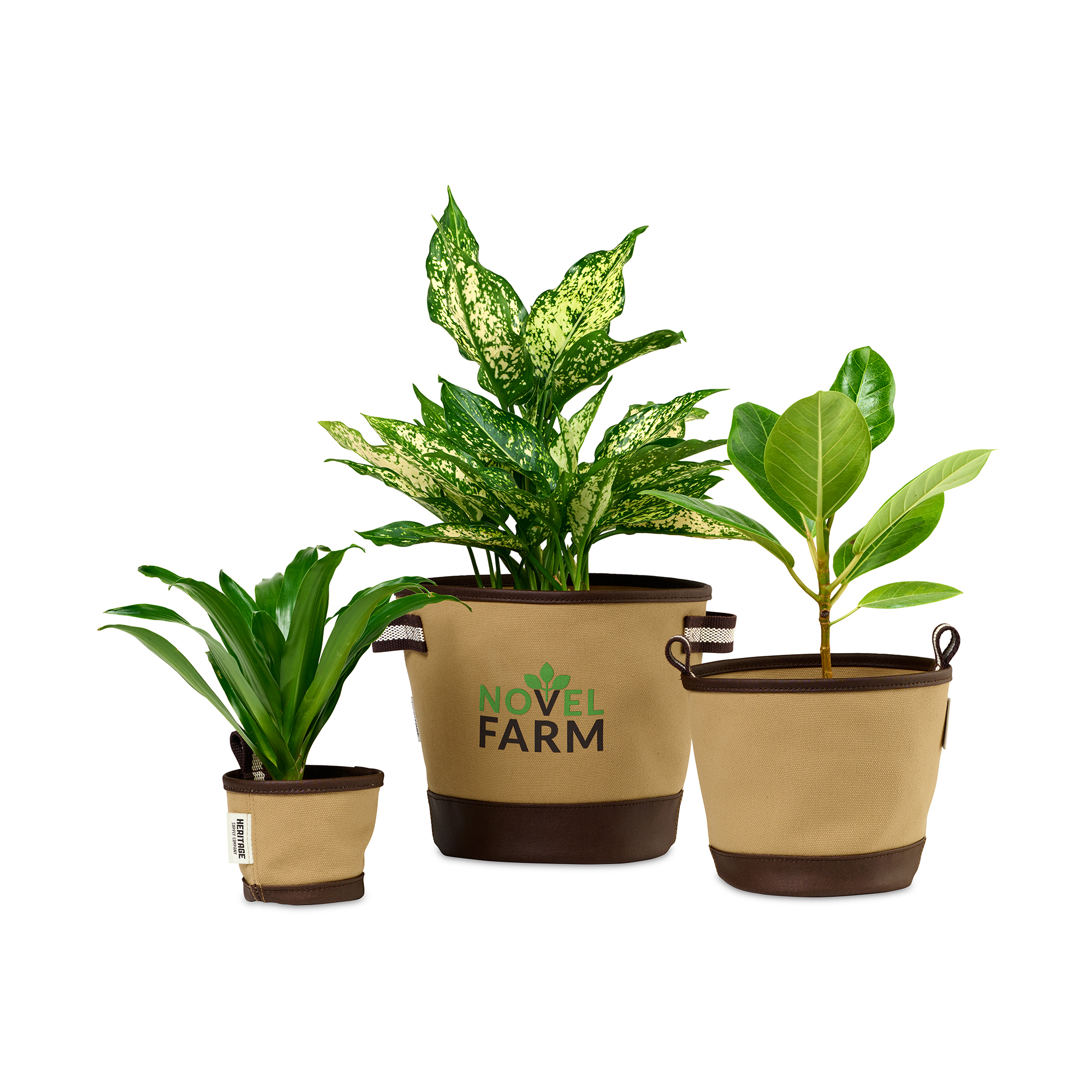 Heritage Supply? Plant, Grow and Store Trio of Pots-Heritage Supply