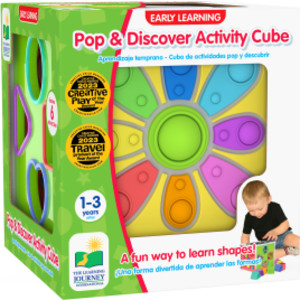 Pop and Discover Activity Cube