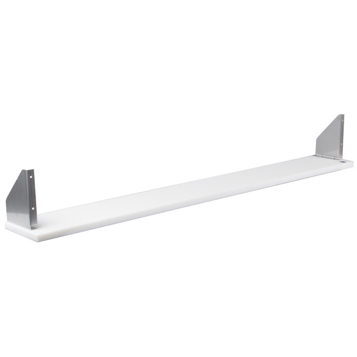 61 ¼-inch polyethylene cutting board with mounting kit for Servewell® table