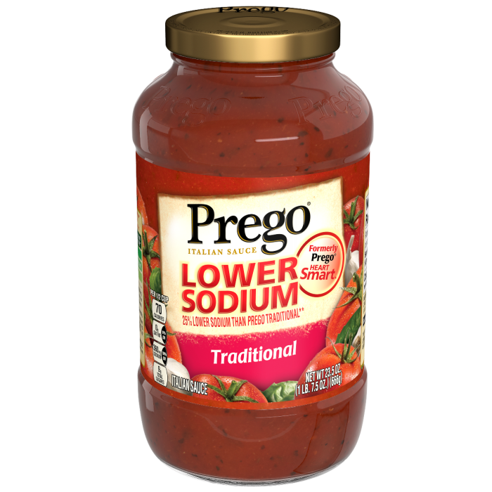Lower Sodium Traditional Italian Sauce