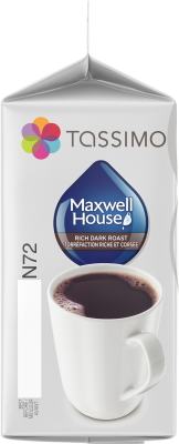TASSIMO MAXWELL HOUSE DARK ROAST