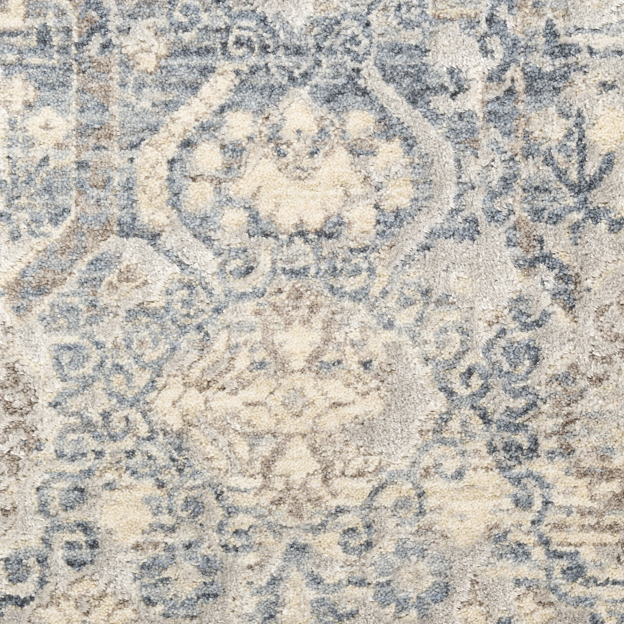 Nourison Sultana 7'10" x 10'2" Blue Vintage Indoor Rug