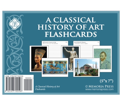 A Classical History of Art Flashcards | Memoria Press