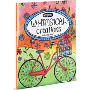 Whimsical Creations Coloring Book for Adults, Adult Coloring Pages, 40 Pages