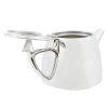 12-ounce Triennium™ stainless steel teapot in mirror finish