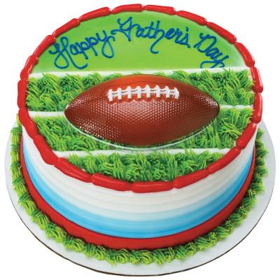 Football With Laces Cake