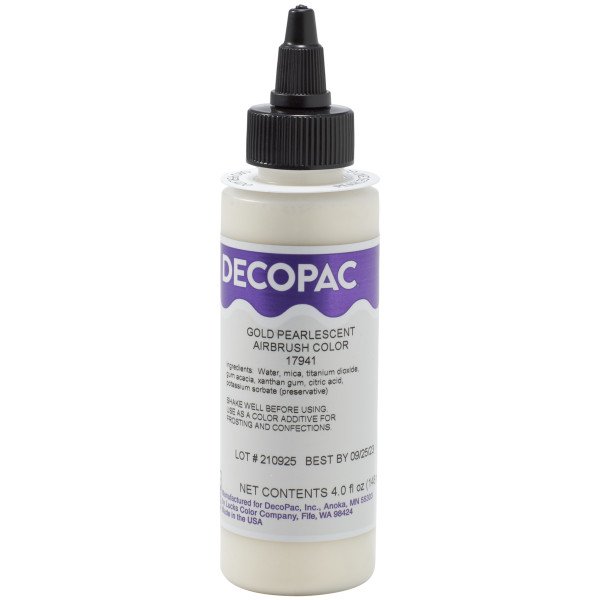 Pearlescent Gold Shimmer Premium Airbrush Color