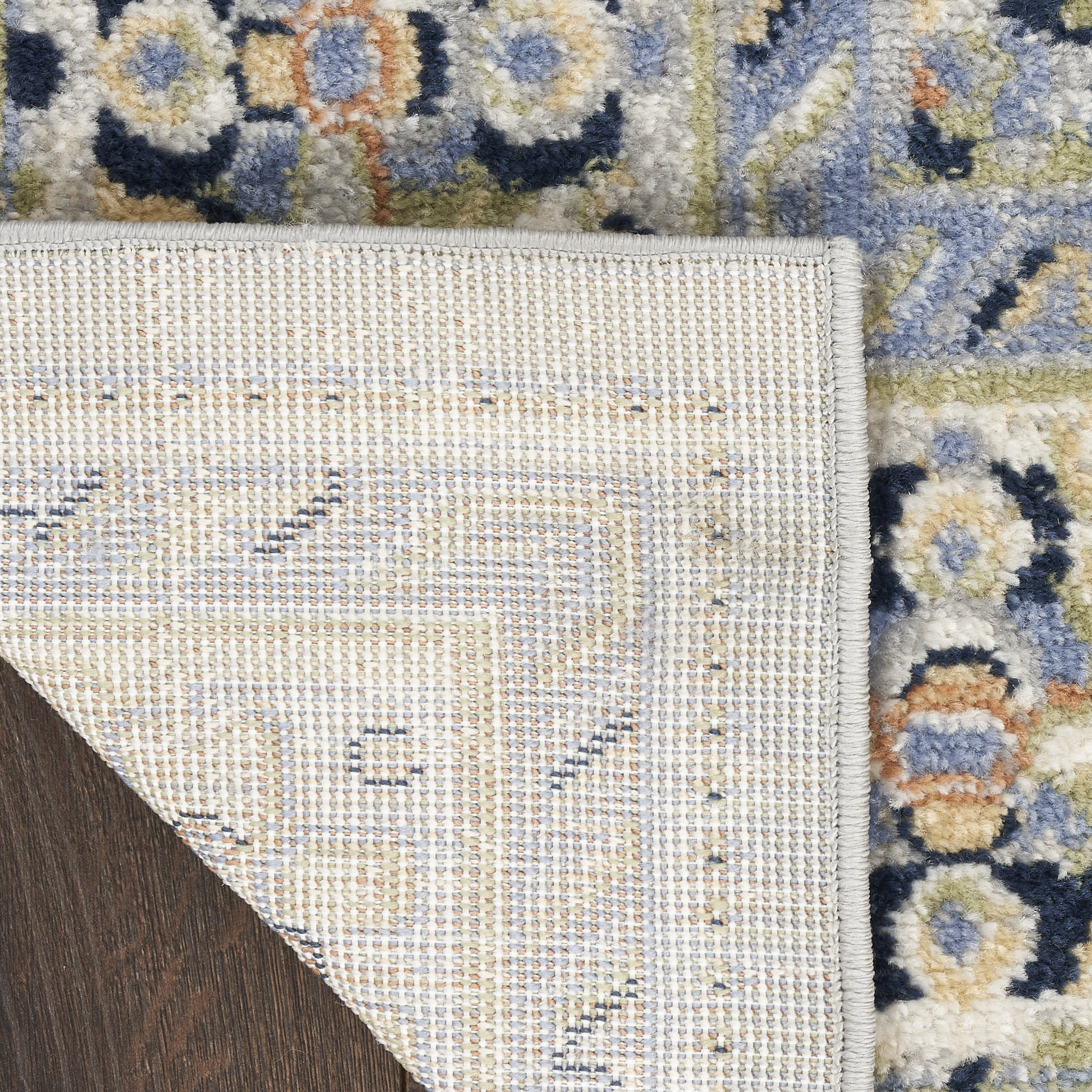 Nourison Nourison Essentials Persian 2'2" x 14 Blue Vintage Rug