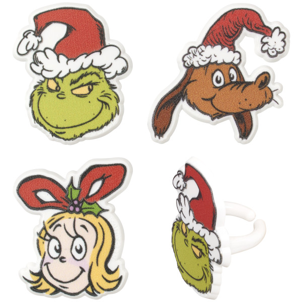 How The Grinch Stole Christmas Assortment Cupcake Rings