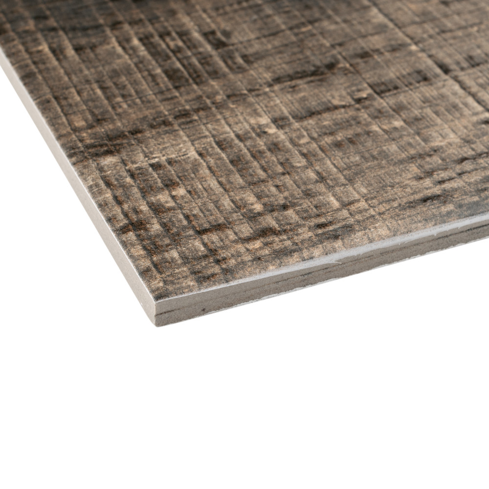 Sabina Timber Brown 9-7/8 in. x 9-7/8 in. Porcelain Floor and Wall Tile