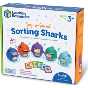 Say-a-Sound Sorting Sharks, 225 Pieces