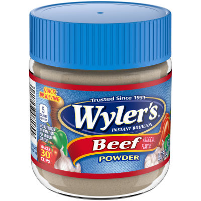Wyler's Instant Bouillon Beef Powder, 3.75 oz Jar