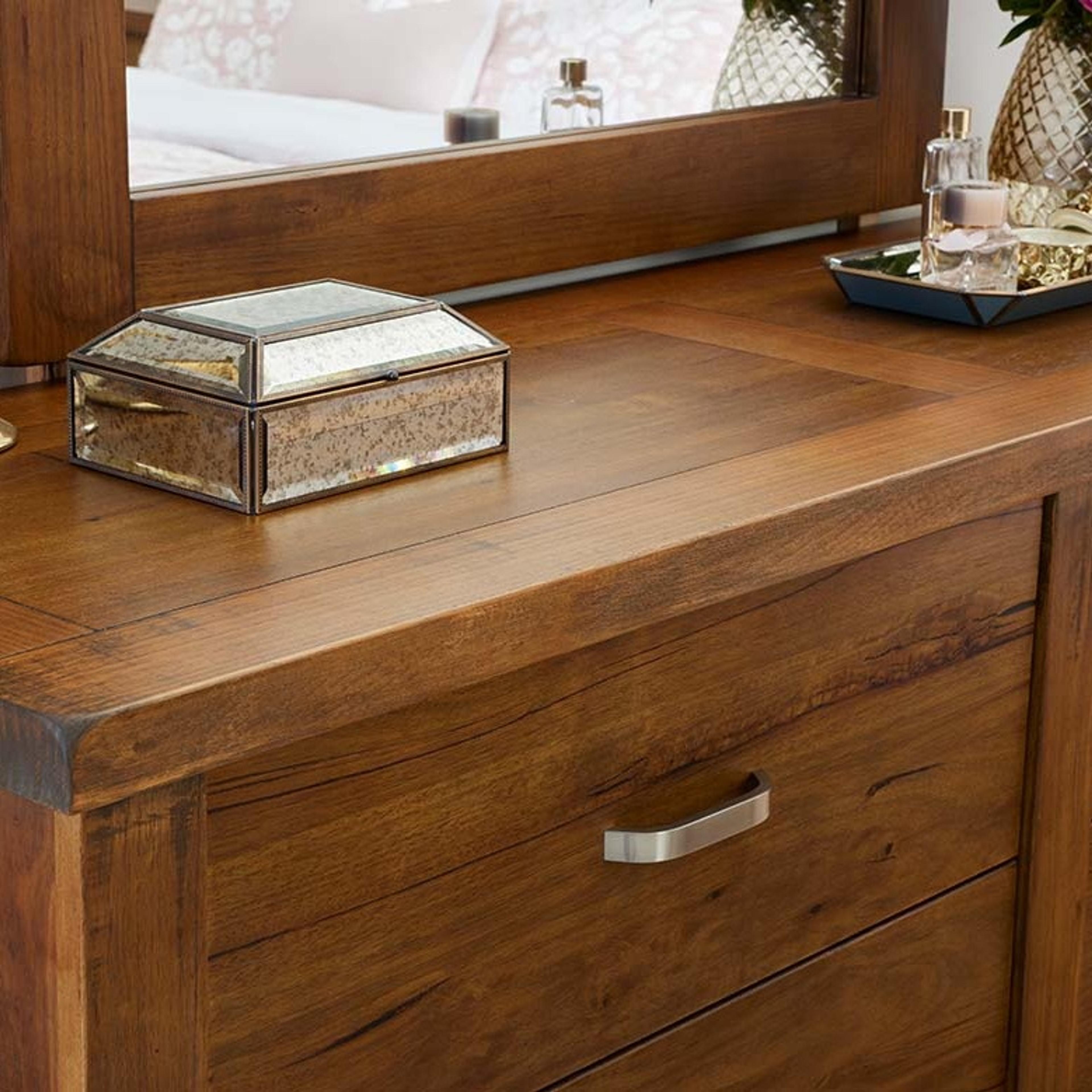 Detail image of the  Billy Dresser (6 Drawer), Smoke from Forty Winks
