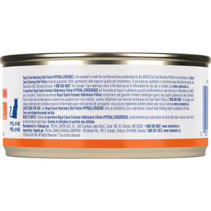 Royal Canin Veterinary Diet Feline Hypoallergenic Selected Protein Canned Cat Food