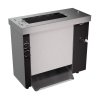 120-volt vertical contact bun toaster with 35-second fixed speed