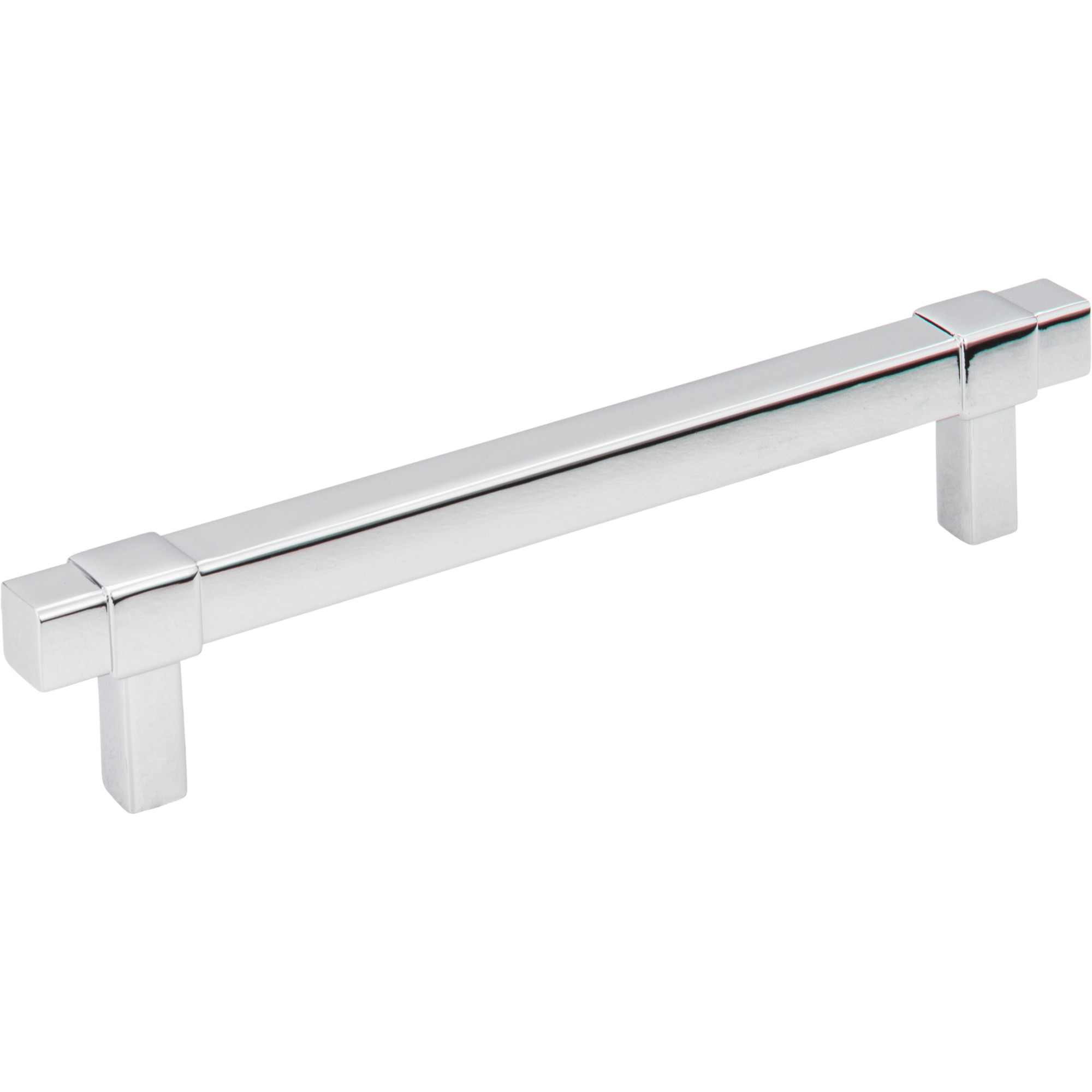 Zane 128 mm Center-to-Center Bar Pull, Polished Chrome
