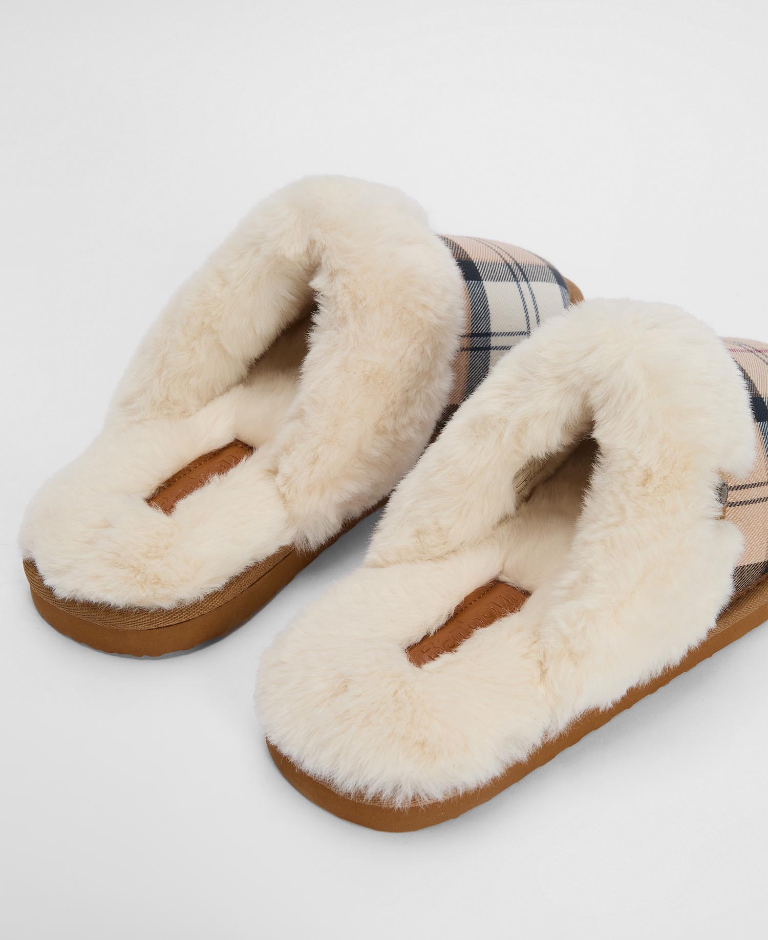 Claudia Tartan Mule Slippers image number 3