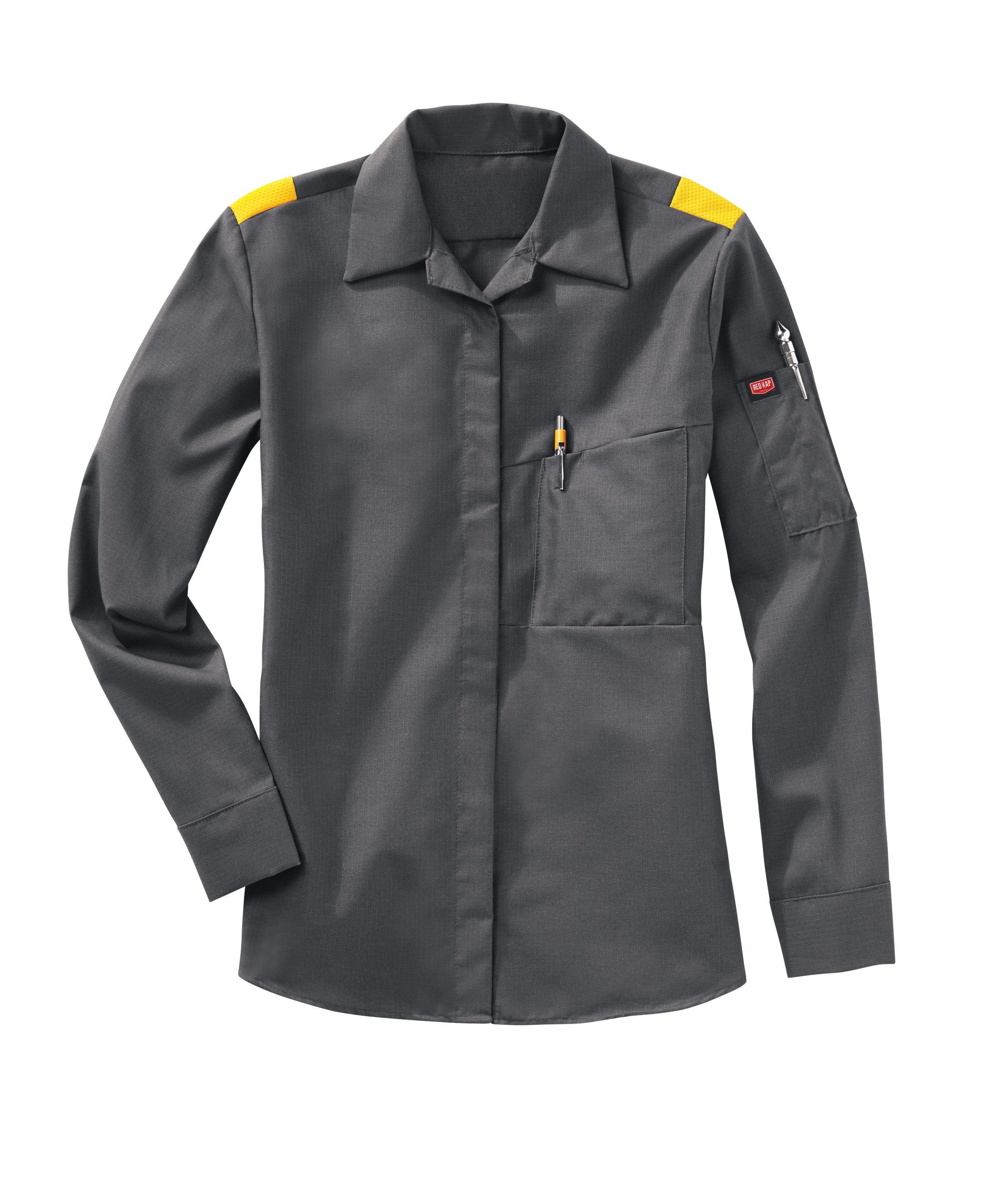 Camisa Red Kap para mujer manga larga Performance Plus Shop con tecnología OilBlok - Imagen 16 de 26