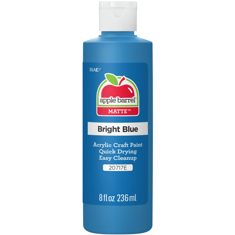 Acrylic Paint Matte, 8oz., Bright Blue