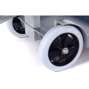 Carlisle, Long Platform Janitorial Cart, Gray