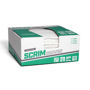Bro-Tex, 4 ply, 12.00"x13.00", Scrim, General Purpose Wipers, White