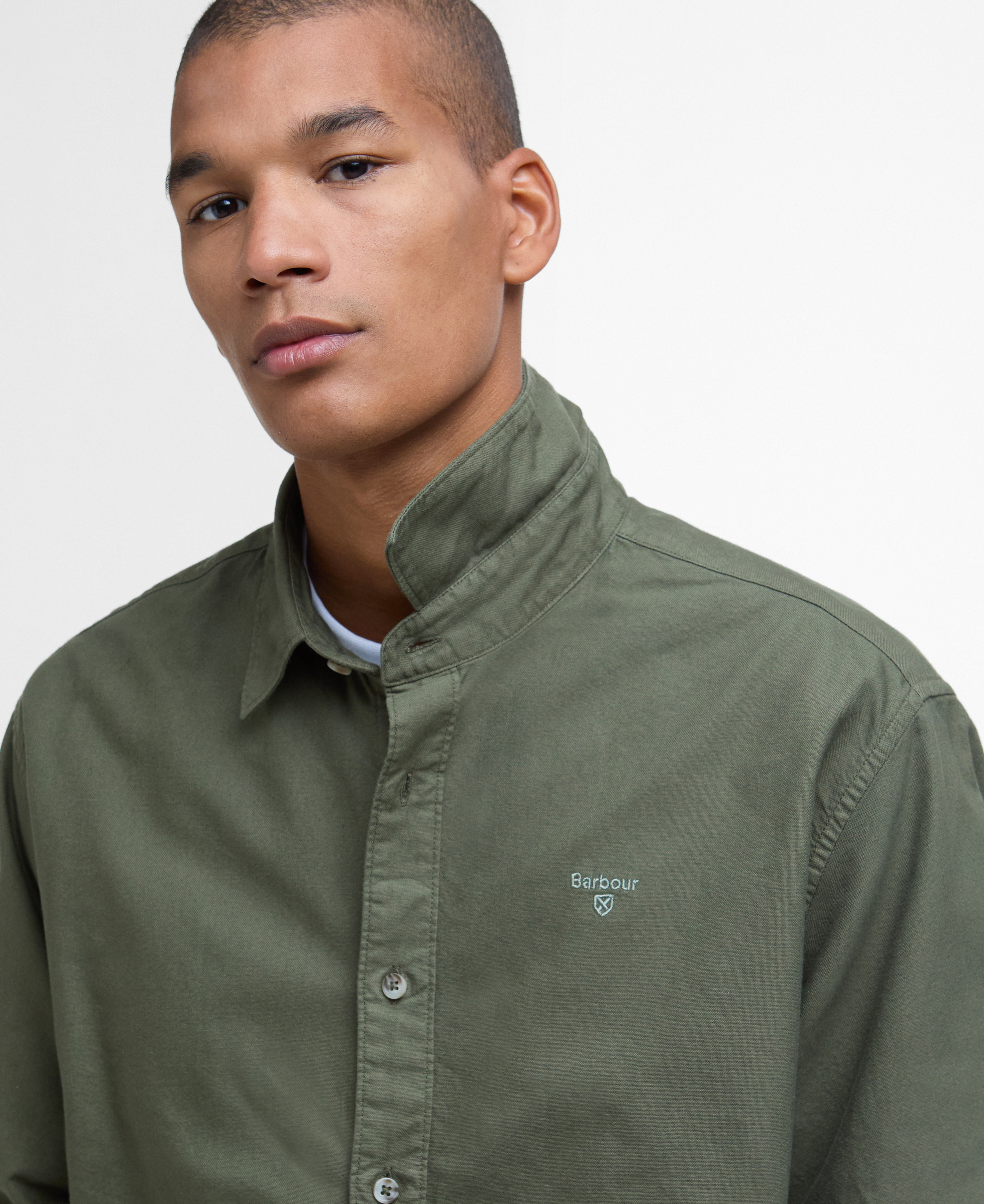 Hemd Oxford Garment Dyed Long-Sleeved Relaxed image number 3