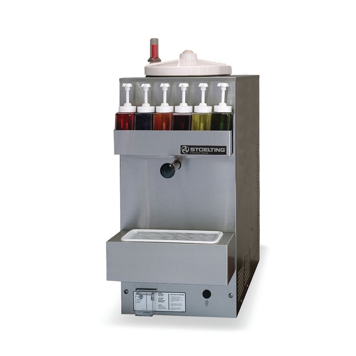 10-gallon-capacity 115-volt air-cooled countertop frozen beverage dispenser