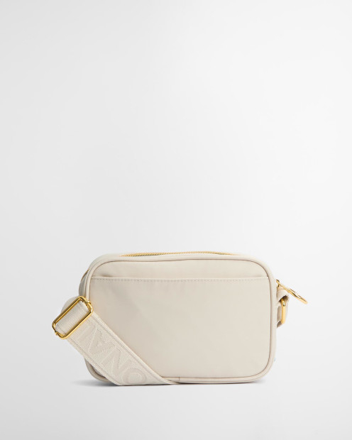 Micro Qualify Crossbody Bag Light Pearl