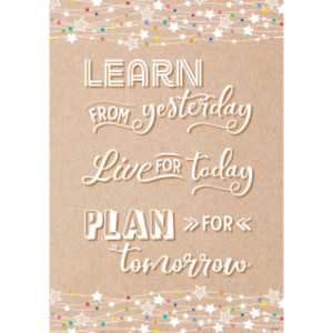 Learn. Live. Plan. Inspire U Poster