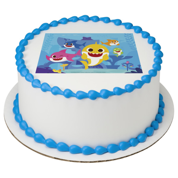 Baby Shark Jawsome! PhotoCake® Edible Image®
