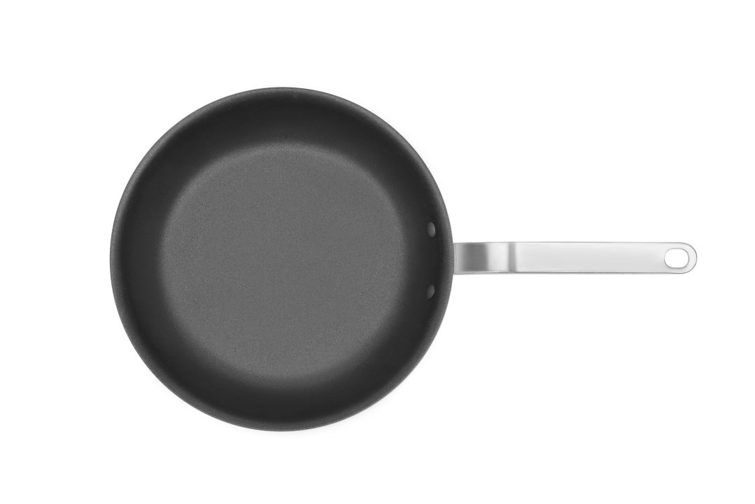 10-inch Tribute® 3-ply fry pan with CeramiGuard® II nonstick coating and plated handle