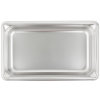 Fourth-size 2 ½-inch-deep Super Pan V® stainless steel steam table pan