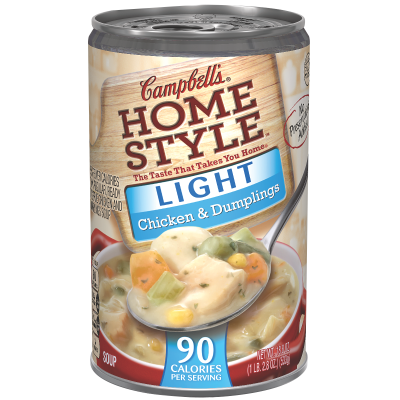 Campbell's® Homestyle Light Chicken and Dumpling Soup