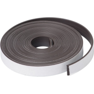 Roll Magnet Strip with Adhesive, 1/2" x 10'