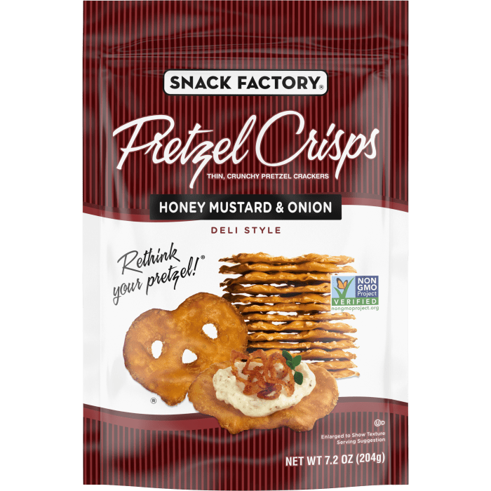Honey Mustard & Onion Pretzel Crisps